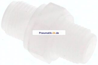 Doppelnippel G 1/8"-G 1/8", PVDF