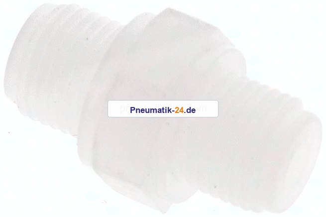 Doppelnippel G 1/8"-G 1/8", PVDF