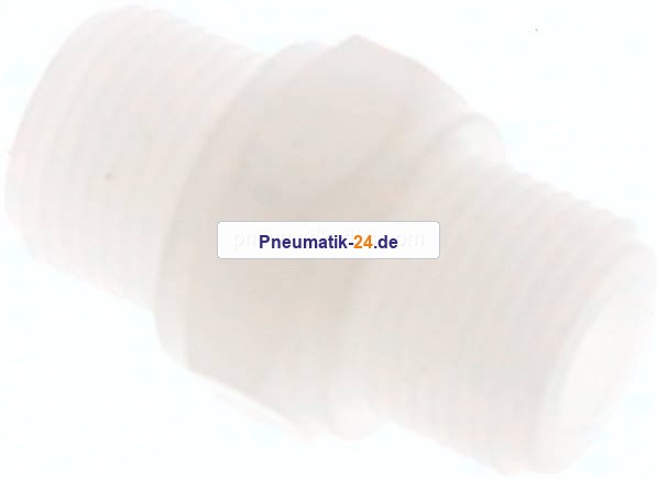 Doppelnippel G 3/8"-G 3/8", PVDF