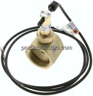 Prallscheiben-Durchflusswächter G 1-1/2", Messing