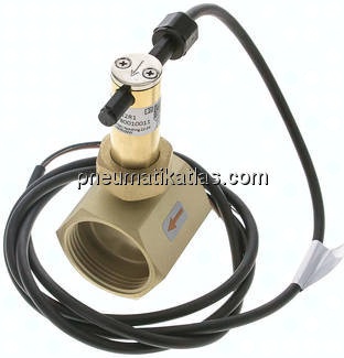 Prallscheiben-Durchflusswächter G 1-1/4", Messing