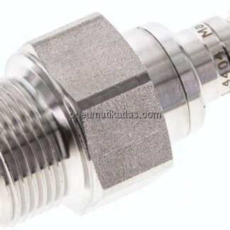 Kupplungsstecker (NW10) G 3/4"(AG), 1.4404