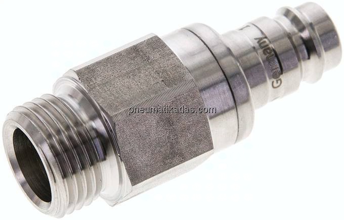Kupplungsstecker (NW10) G 1/2"(AG), 1.4404