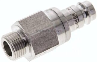 Kupplungsstecker (NW10) G 3/8"(AG), 1.4404