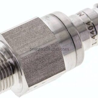 Kupplungsstecker (NW10) G 3/8"(AG), 1.4404