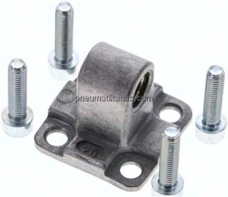 Laschenschwenkbefestigung für Kompaktzylinder 20 mm