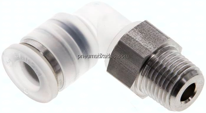 Winkel-Steckanschluss R 1/8"-6mm, IQS-PP