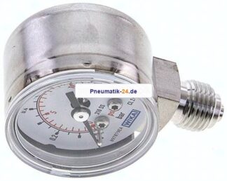 ES-Manometer senkrecht, 40mm, 0 - 1 bar, G 1/4"
