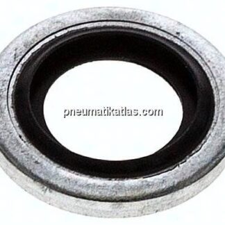 Hydraulik-Dichtring mit FKM-Einlage, für Gewinde G 1/8"