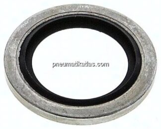Hydraulik-Dichtring mit FKM-Einlage, für Gewinde G 3/8"