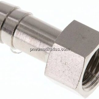 Aufschraub-Schlauchtülle G 1/4"-10mm, Messing vernickelt