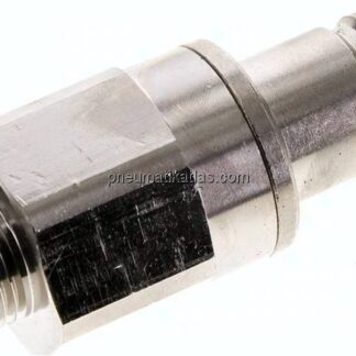 Kupplungsstecker (NW15) G 1/2"(AG), Messing vernickelt