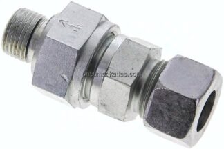 Hydraulik-Rückschlagventil 15 L (M22x1,5)-M 18x1,5, Stahl verzinkt