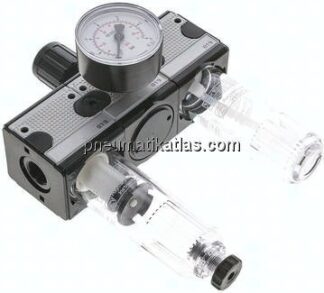 MULTIFIX Wartungseinheit (1), 3-tlg., G 3/8", 0,1 - 3 bar