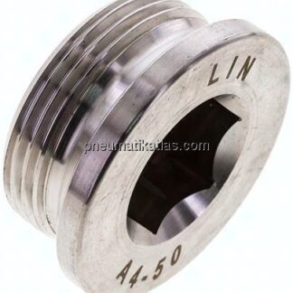 Verschlussstopfen Innenskt. G 1-1/4", V4A