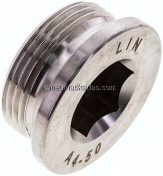Verschlussstopfen Innenskt. G 1-1/4", V4A
