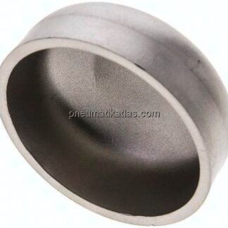 Rohrkappe 42,4x2,0mm, 1.4541, ähnlich DIN 28011