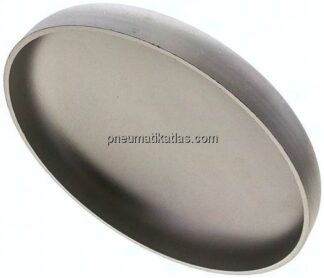 Rohrkappe 168,3x3,0mm, 1.4571, ähnlich DIN 28011