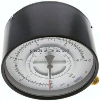 Differenzdruck-Manometer senkrecht, 160mm, 0 - 2,5 bar