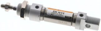 ISO 6432-Zylinder, doppeltwirkend, Kolben 16mm,Hub 25mm