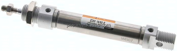 ISO 6432-Zylinder, doppeltwirkend, Kolben 16mm,Hub 50mm