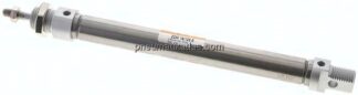 ISO 6432-Zylinder, doppeltwirkend, Kolben 16mm,Hub 125mm
