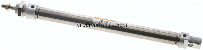 ISO 6432-Zylinder, doppeltwirkend, Kolben 16mm,Hub 160mm
