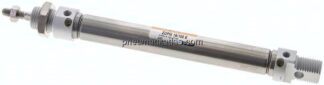 ISO 6432-Zylinder, doppeltwirkend, Kolben 16mm,Hub 100mm