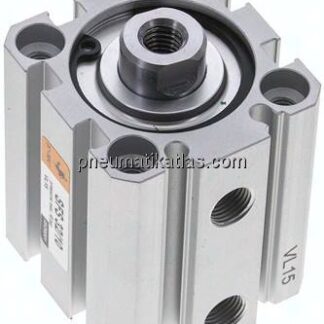ISO 21287-Zylinder, doppeltw., Kolben 32mm, Hub 10mm