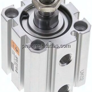 ISO 21287-Zylinder, doppeltw., Kolben 32mm, Hub 10mm