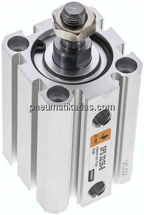 ISO 21287-Zylinder, doppeltw., Kolben 32mm, Hub 25mm