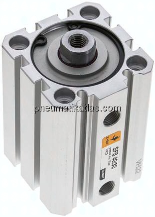 ISO 21287-Zylinder, doppeltw., Kolben 40mm, Hub 30mm