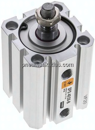 ISO 21287-Zylinder, doppeltw., Kolben 40mm, Hub 25mm