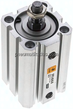 ISO 21287-Zylinder, doppeltw., Kolben 40mm, Hub 40mm