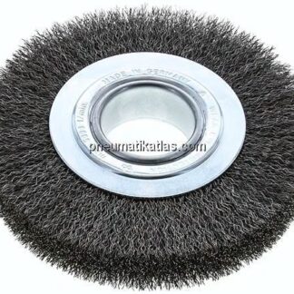 Rundbürste 178mm, Stahldraht gewellt, 50mm Aufnahmebohrung