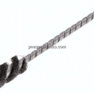Zylinderbürste 10 mm, 3,8mm Schaft, Stahldraht gewellt
