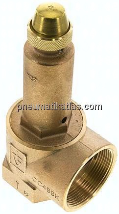 TÜV-Ecksicherheitsventil G 2", 1,7 bar Standard
