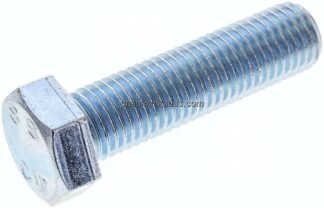 Sechskantschraube DIN 933, M 24x90, Stahl verzinkt 8.8