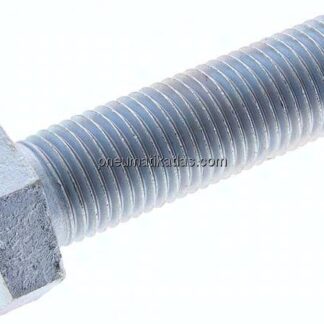 Sechskantschraube DIN 933, M 27x100, Stahl verzinkt 8.8