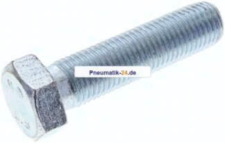 Sechskantschraube DIN 933, M 30x120, Stahl verzinkt 8.8