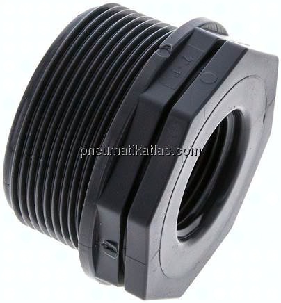 Reduziernippel G 2"(AG)-G 1"(IG), Polypropylen