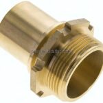 Gewindetülle, EN14420-5 G 1-1/2"-38 (1-1/2")mm, Messing