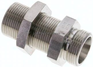 Schott-Schneidringverschraubung 18 L (M26x1,5), ohne Mutter & Schneidring, 1.4571