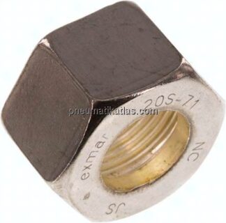 Überwurfmutter f. Schneidringverschr. 20 S (M30x2), Klemmring 1.4571 (NC)