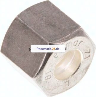 Überwurfmutter f. Schneidringverschr. 8 L (M14x1,5), Klemmring 1.4571 (NC)