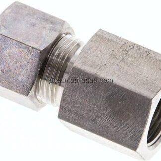 Aufschraub-Schneidringverschr. M 20x1,5-12 S (M20x1,5), Klemmring 1.4571 (NC)