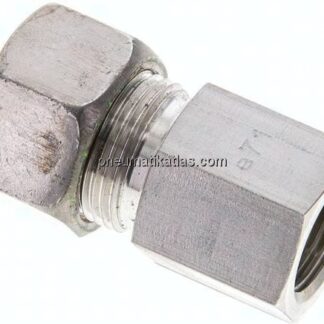 Aufschraub-Schneidringverschr. M 18x1,5-15 L (M22x1,5), Klemmring 1.4571 (NC)