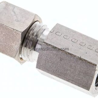 Aufschraub-Schneidringverschr. M 12x1,5-8 L (M14x1,5), Klemmring 1.4571 (NC)
