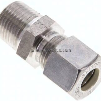 Gerade Schneidringverschr. NPT 3/8"-10 L (M16x1,5), Klemmring 1.4571 (NC)