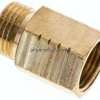 Reduziernippel G 1/2"(AG)-NPT 1/2"(IG), Messing